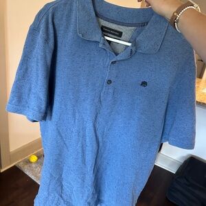 Banana Republic Blue Polo Shirt Classic Design